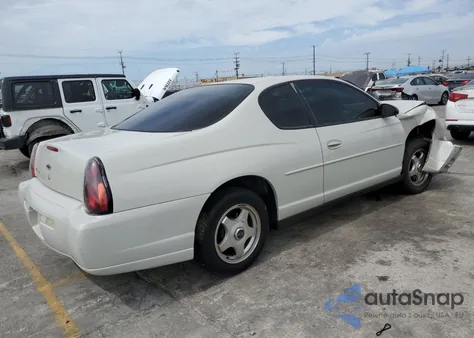 2004 Chevrolet Monte Carlo Ls из США, поврежденный, VIN 2G1WW12E749426361
